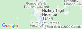 Nizhniy Tagil map
